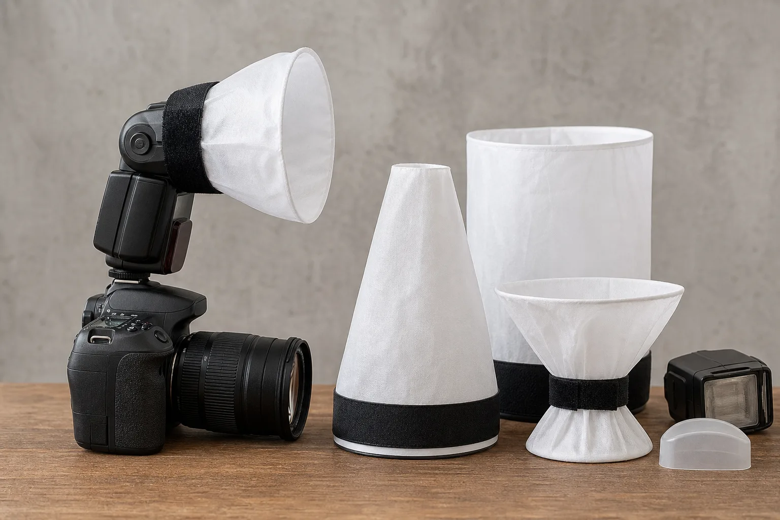 Digitalkamera: DIY-Lichtformer und Blitzmodifikatoren fuer bessere Beleuchtung