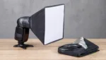 Softbox fuer Digitalkamera-Blitz selber bauen: faltbar und transportabel